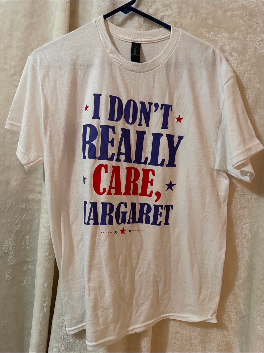 White Graphic Tee - "I Don't Really Care, Margaret"